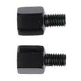 thumbnail image 3 of Pair Motorcycle Mirror Adapters 8mm Mount to RH 8mm Mirror Scooter Moped, 3 of 7