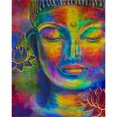 thumbnail image 1 of Cuadros Decorativos 5D diamante pintura estatua de Buda abstracto completo redondo taladro pared Rhinestone DIY Likrtyny embutido en tela, 1 of 9