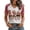 Pink, variant on Womens Walking By Faith Tripping Constantly T Shirt Walk By Faith Short Sleeve V Neck Tee For Women Christian Bible Verse Faith Print Shirts