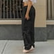thumbnail image 5 of Pantalones cargo rectos con cordón para mujer talla grande: pierna ancha, holgados e informales, poliéster, transpirables, adecuados para otoño/uso diario, varias tallas, 5 of 8
