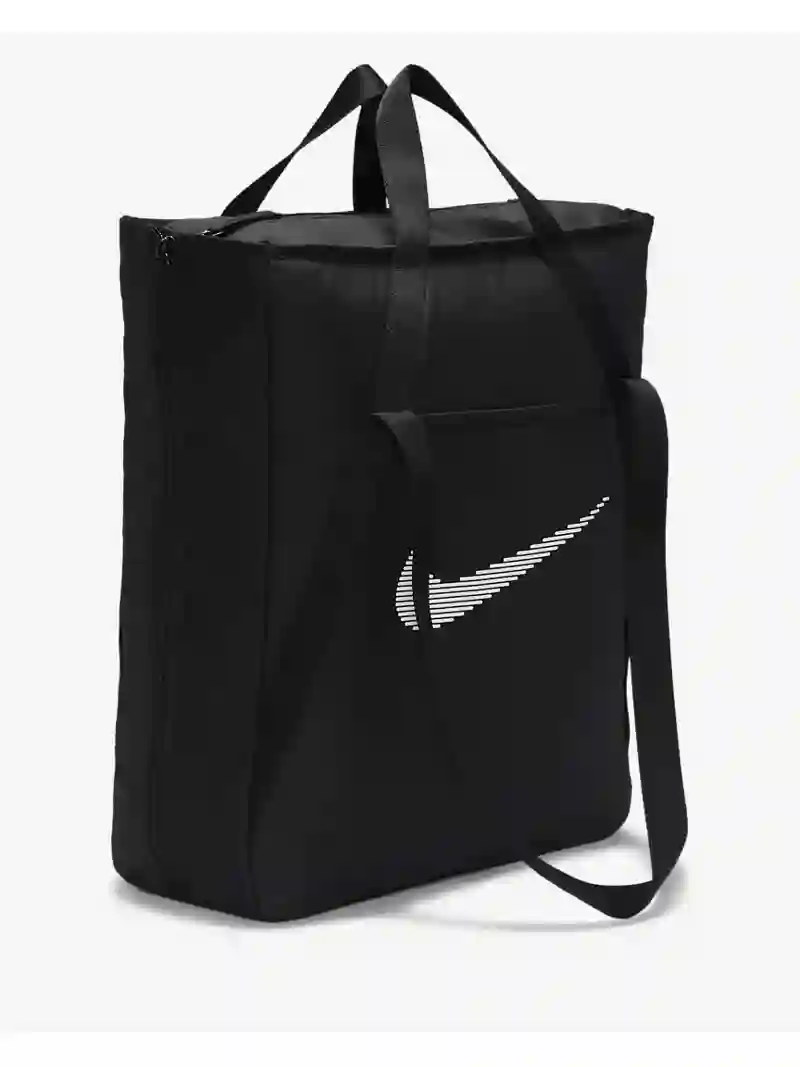 ◇Nike◇ Jim Tote Bag 28L Black White DR7217010 Nike Womens Gym Training Tote 28L Bag Black White Travel