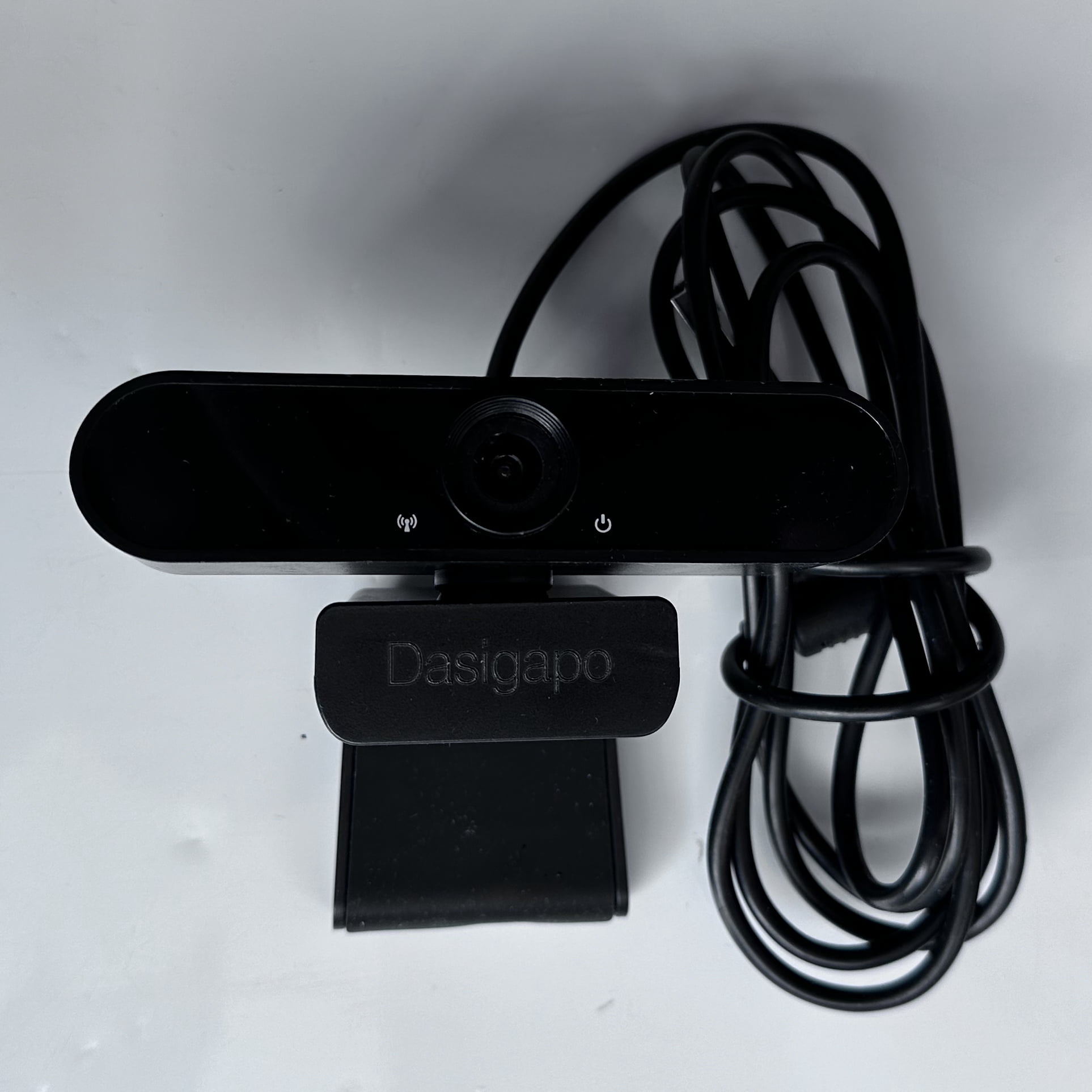 Dasigapo Webcam, Autofocus, 73° View Angle, Computer Camera w/Privacy Cover and Microphone, 1080P HD Webcam for PC, Plug and Play USB Webcam for Video Calling/Zoom/Skype/Teams/Webex