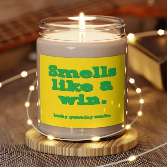 Smells Like a Brazil Win Scented Candle, Brasil Brazil Futbol Soccer