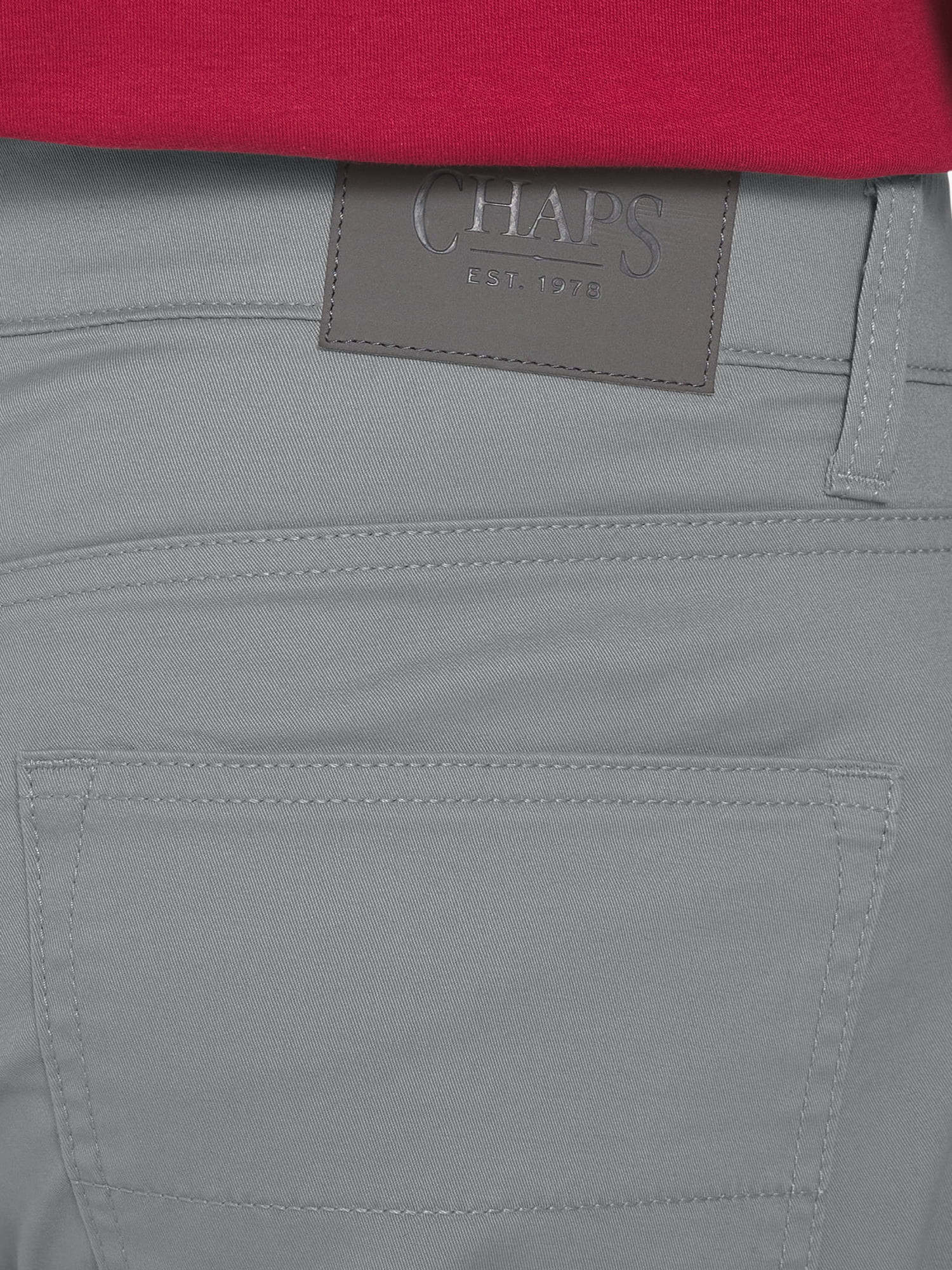 Chaps Men's & Big Men's 5 Pocket Pant, Sizes 30-42