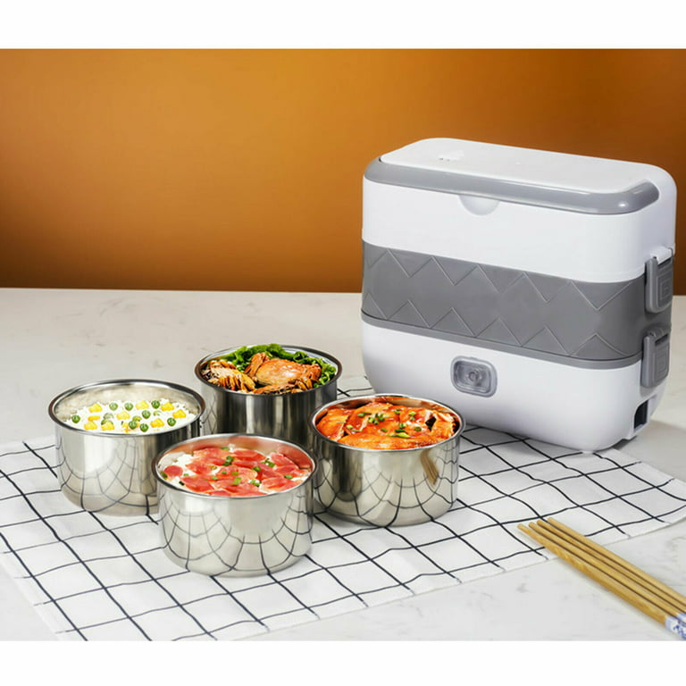 Hot Bento Food Container Heating Lunchbox Internal Battery Powered (Can't  Open)