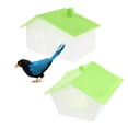 thumbnail image 2 of 2 unids mascota pájaro pájaro casa pájaro nido gorriones cría caja de jaula de pájaros de anidación Sunnimix Casa de jaula de cría de aves, 2 of 8