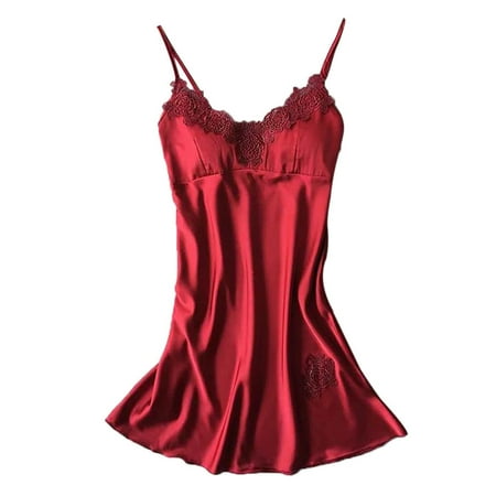 Zuwimk Lingerie For Women Women Lingerie with Garter Lace Bustier Set with Underwire Negligee Dress (No Stockings)
