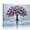 A, variant on XaaKee Canvas Wall Art Abstract Botanical Plum And Purple Textured Tree Oil Painting Style Print Nature Mural Inner Framed 18x12Inch
