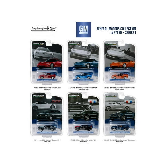General Motors Collection Series 1, 6pc Set 1/64