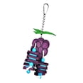thumbnail image 1 of Jaula de pájaros para colgar juguetes para guacamayos grandes cokatoos, loro Uva Yuyangstore Birds Parrot Chew Toys, 1 of 7