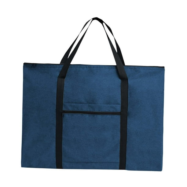 Bolsa de mano para portafolios de arte, organizador de tableros de anuncios, práctico, impermeable, con borde Marina 4K A DOS