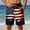 #172-Navy, variant on Mens Summer Swim Trunks Fireworks Print Elastic Waist Drawstring With Pocket for Cabana Summer Gift