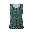 thumbnail image 2 of Rocae Mandala for Women's Workout Tank Top Lightweight Sleeveless Fit Tops- Moisture-Wicking, BreathableMedium, 2 of 9