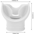 thumbnail image 4 of Embout de Plongée, Régulateur de Plongée en Silicone Embout de Morsure Régulateur de Plongée Universel Remplacement pour Plongée, 4 of 5