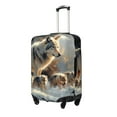 thumbnail image 2 of Balery Luggage Cover Wolf Family Winter Wonderland Print Suitcase Covers for Luggage Elastic Washable Suitcase Protector Fits 18-32 Inch Luggage-Small, 2 of 9