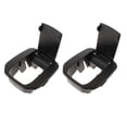 thumbnail image 1 of 2 Piezas Asiento Trasero Mount Cover Para E90 E91 E81 Reemplazable Negro, 1 of 9