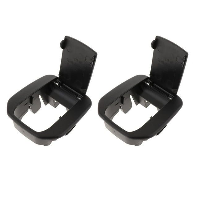 2 Piezas Asiento Trasero Mount Cover Para E90 E91 E81 Reemplazable Negro