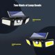 thumbnail image 4 of 74L-ED Solar 3 Heads Rotatable Split Lamp Motion Sensor Wall Lamp Outdoor Garden Waterproof Night Light, 4 of 5