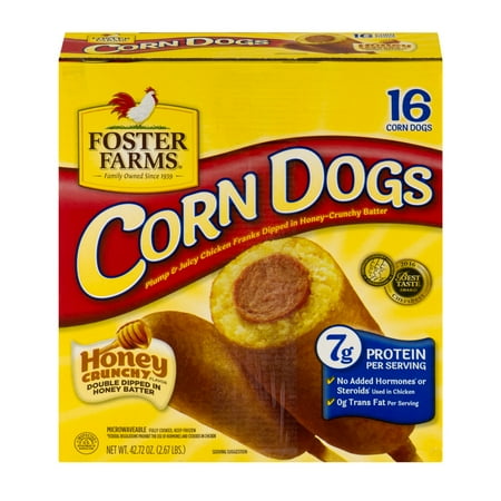foster farms corn dogs foster farms corn dogs honey crunchy flavor 16 ct walmart foster farms corn dogs foster farms corn dogs honey crunchy flavor 16 ct walmart