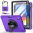 thumbnail image 1 of Funda Miesherk A16 para iPad 11ª y 10ª generación, color morado, 1 of 7