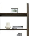 thumbnail image 7 of 5-Tier Bookshelf,Modern Ladder Bookcase,5 Shelves Storage Rack Ladder Shelf for Living Room, Home Office,Brown, 7 of 7