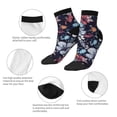 thumbnail image 5 of Rocae Flowers ad Butterflies for Premium Adult Socks,Comfortable, Breathable, and Durable Socks, Perfect for Everyday Wear, 5 of 7