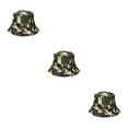 thumbnail image 4 of kurtrusly 1/2/3/5 Sun Protection Fisherman Cap With Breathable And Comfortable Sunscreen Sunscreen Fisherman Cap disruptive pattern4 58cm 3PCS, 4 of 6