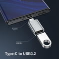 thumbnail image 2 of Adaptador USB tipo C a USB, convertidor USB C de 10Gbps para Macbook Air/Pro, portátil, Ipad, 2 of 8