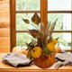thumbnail image 1 of Decoración de calabaza de Acción de Gracias | Guirnalda de hojas de arce de otoño | Centro de mesa de otoño multicolor de espuma y tela | 13x13x28cm Decoración robusta para el hogar para mesa,, 1 of 6