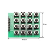 4x4 Matrix 16 Keypad Keyboard Module 16 Button Mcu