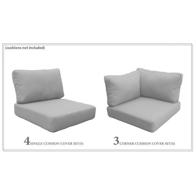 TK Classics Housse en Gris pour FLORENCE-08a