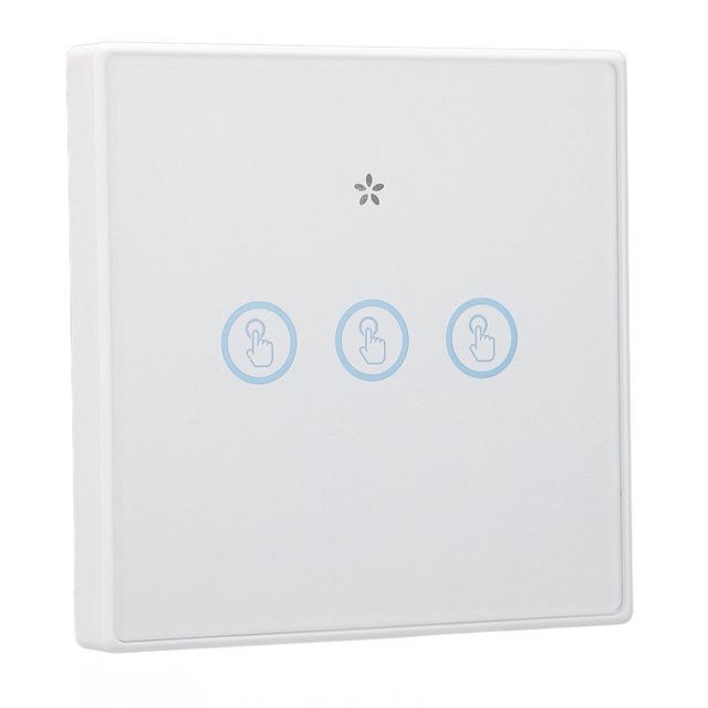 Interruptor Táctil Inalámbrico Inteligente, Interruptor De Pared Táctil Sin Cableado De Control Remoto DC3.0V Resistente Al Agua 433MHz Para El Interior Del Hogar