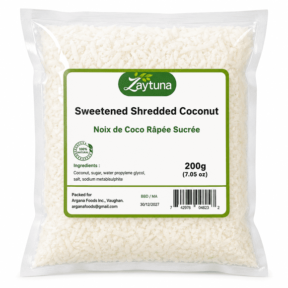 Zaytuna Sweetened Shredded Coconut 200g