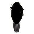 thumbnail image 4 of Aerosoles Della Women's Boots Black Faux Leather Size 6 M, 4 of 4