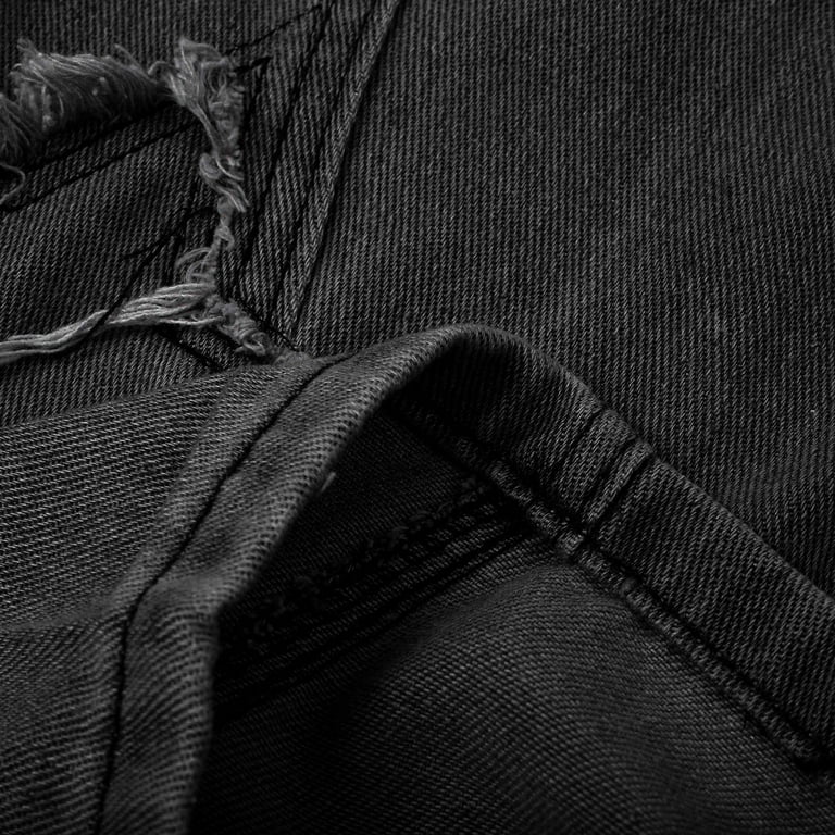 Wozhidaoke Men's Expandable Waist Jeans, High Street Fashion Wozhidaoke Men's Expandable Waist Jeans, High Street Fashion