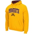 thumbnail image 2 of Men's Colosseum Gold Minnesota Golden Gophers Arch & Logo 3.0 Pullover Hoodie, 2 of 3