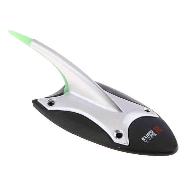 Radio de Señal de en apariencia de de Tiburón en tejado de Coche Universal Decorativa Cola Antena decorativa del techo del coche