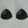 thumbnail image 1 of Seamless Triangle Double-Sided Breathable Chest Pad for Women, Gathered Thickened Self-Adhesive Sponge Inserts, 1 of 4