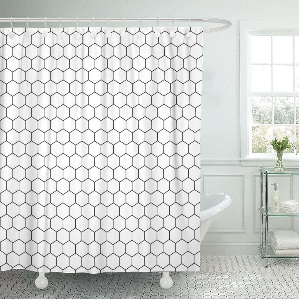 PKNMT Hexagon of The Hexagonal Net Pattern Grid Polygon Mesh Shower