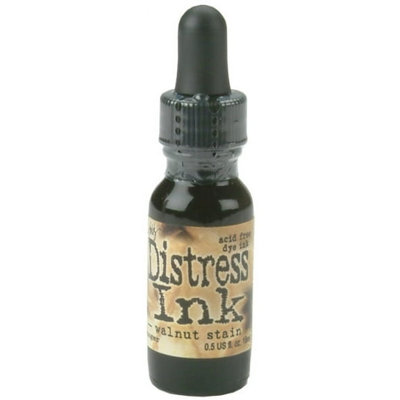 Tim Holtz Distress Pad Reinker-Walnut Stain