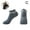 Gray, variant on Girls Gripper Trainer Socks Non Slip Yoga Socks Sports Liners Sportswe