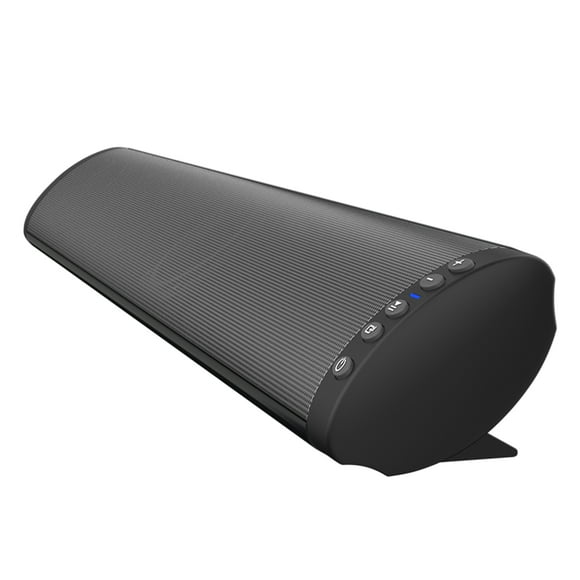 Graflsoa BS-41 Wall-Mounted Bluetooth Speaker with 3D Surround Sound, Remote Control, and Theater-Level Audio Experience, Black