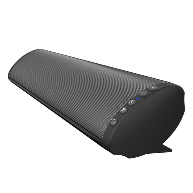 Graflsoa BS-41 Wall-Mounted Bluetooth Speaker with 3D Surround Sound, Remote Control, and Theater-Level Audio Experience, Black