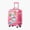 1pcs, variant on Magenta Travel Suitcase Art Vinyl Decal Sticker
