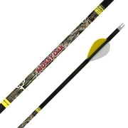 Mossy Oak Arrow 500 Size 28 Inch Length Black Precut Inserts Installed 650028