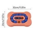 thumbnail image 3 of BotaniNest Puzzle Interactive For IQ Training Mental Enrichment Bone Shape Puppy Dispensing Game, 3 of 4