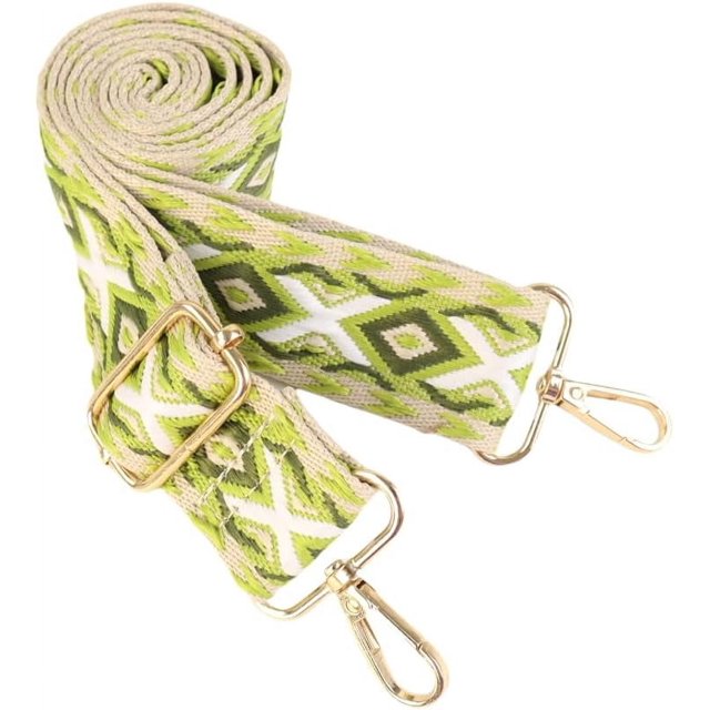 LinYooLi Bandoulière de Remplacement Réglable, Sangles de Bagage, Ceinture Bandoulière en Toile pour Sac à Main, Sangle de Sac à Main pour Femmes (Style A 119)