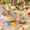 B, variant on Plastic Ice Cubes with Clips, 24 Count Freezable Reusable Cooling Blocks for Daily Gathering and Bar Use