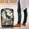 thumbnail image 4 of Happy Halloween Doberman Pinscher Witch Pumpkins Bats Travel Luggage Cover Doberman Dog Lover Gifts Suitcase Dust Protective Decor - 13012, 4 of 5