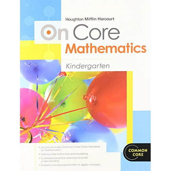 Pre-Owned Houghton Mifflin Harcourt on Core Mathematics: Houghton Mifflin Harcourt on Core Mathematics : Student Workbook Grade K (Paperback)